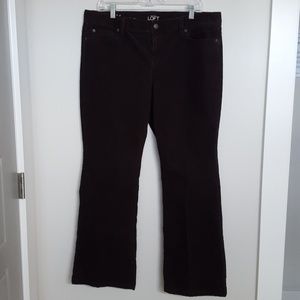 LOFT Boot Cut Corduroy Pants